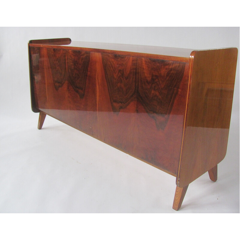 Vintage wooden sideboard by J. Jirák, Czechoslovakia 1970s