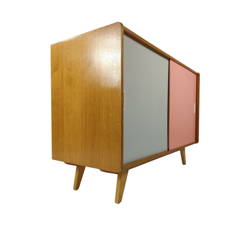 Vintage highboard by Jiri Jiroutek for Interier Praha, 1960s