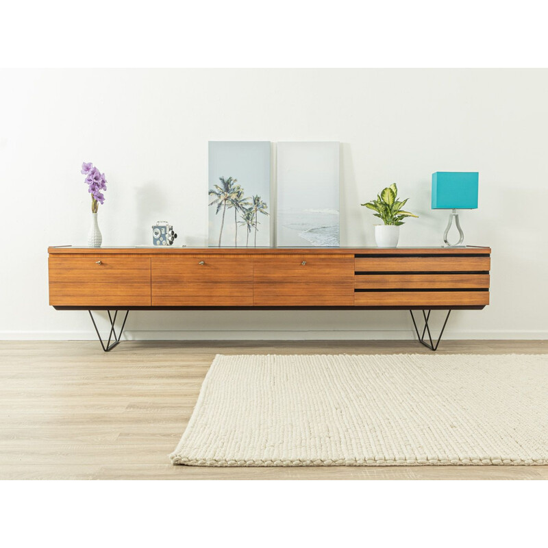 Mid century walnut sideboard, Germany 1960s