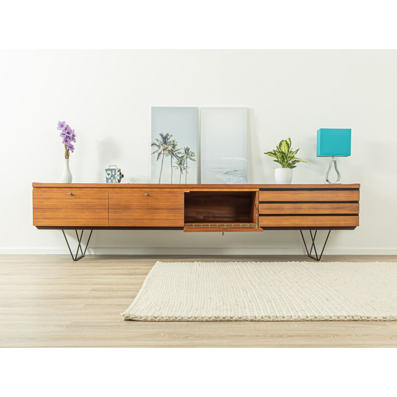 Mid century walnut sideboard, Germany 1960s