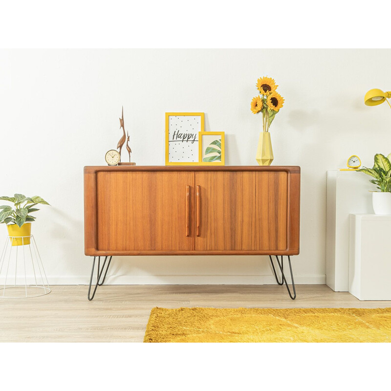 Vintage teak sideboard with two doors by Dyrlund, Denmark 1960s