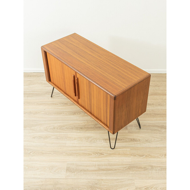 Vintage teak sideboard with two doors by Dyrlund, Denmark 1960s