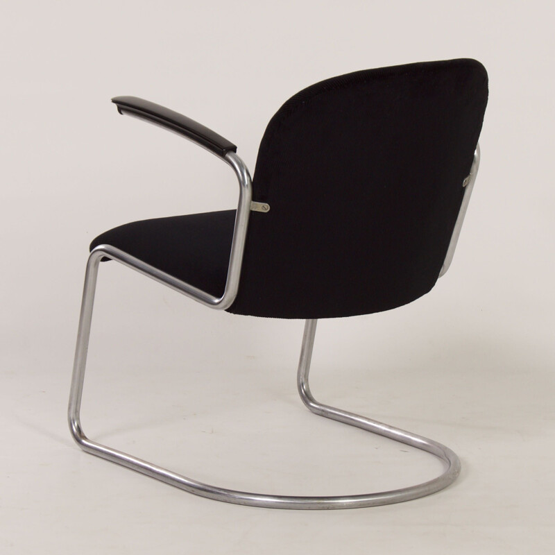 Mid century 413 cantilever armchair by W.H. Gispen for Gispen, 1950s