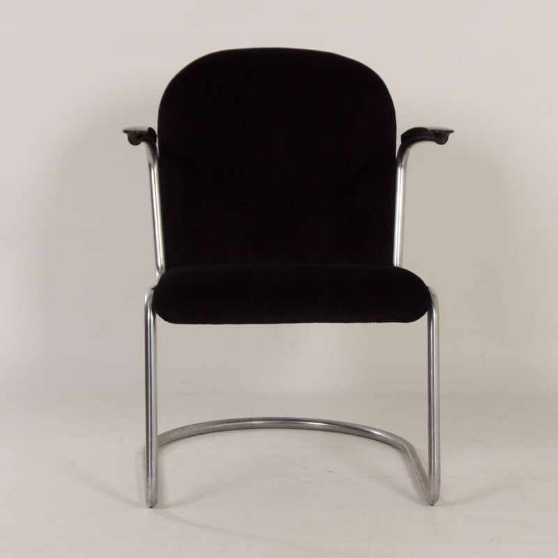 Mid century 413 cantilever armchair by W.H. Gispen for Gispen, 1950s