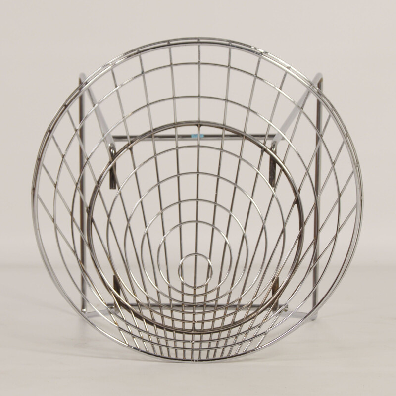 Vintage KM05 wire stool by Cees Braakman and Adriaan Dekker for Pastoe, 1950s