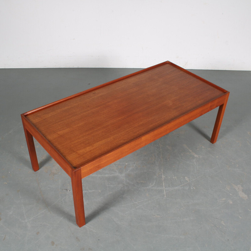 Mid century coffee table by Poul Cadovius for Cado, Denmark 1960s