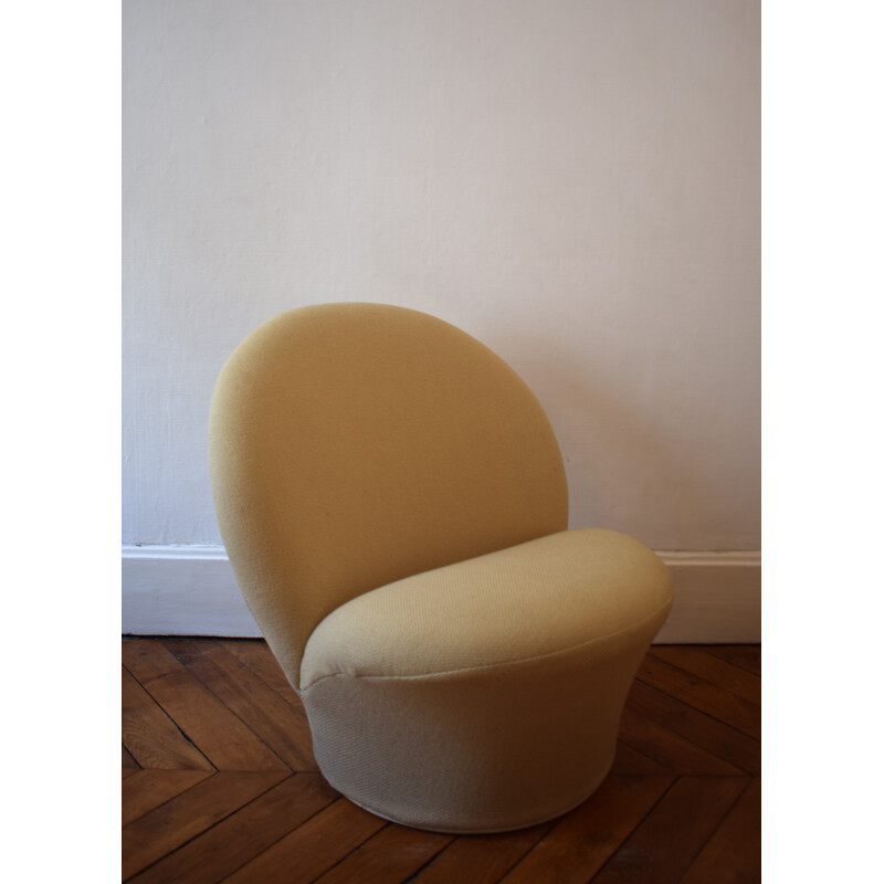 Artifort F572 armchair and the footrest, Pierre PAULIN - 1960s