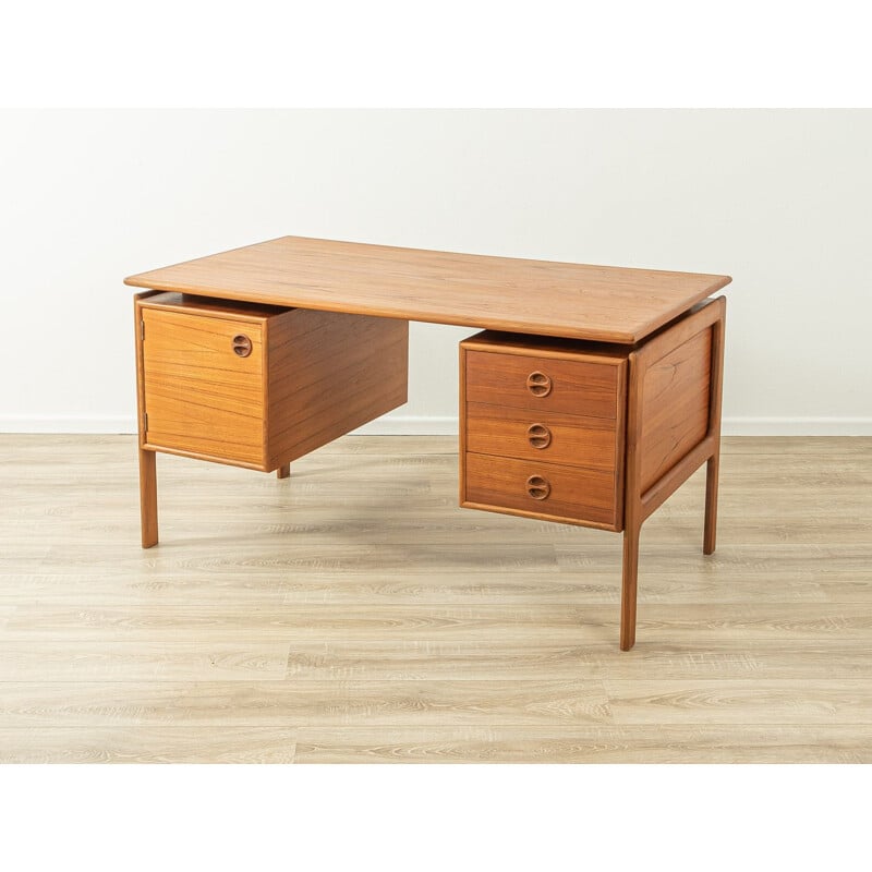 Vintage teak desk by Arne Vodder for G.V. Møbler, Denmark 1960s