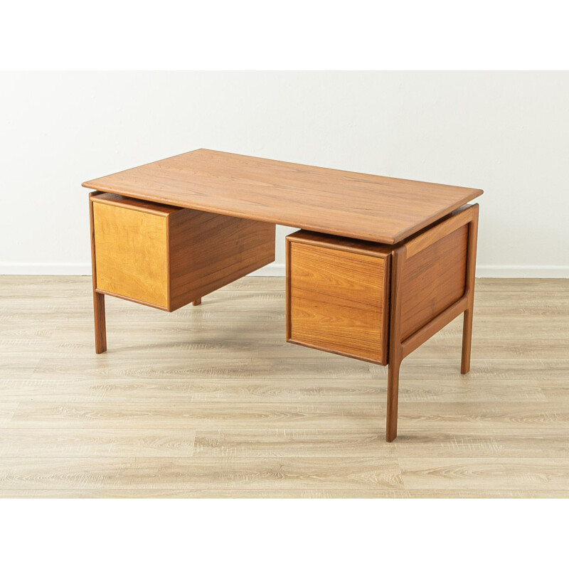 Vintage teak desk by Arne Vodder for G.V. Møbler, Denmark 1960s