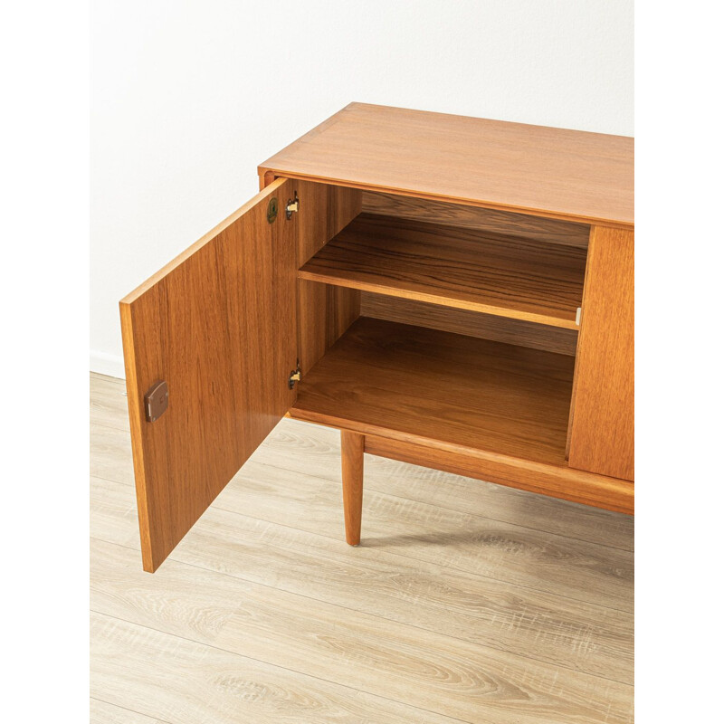 Mid century teak sideboard with three cabinet doors, Netherlands 1960s