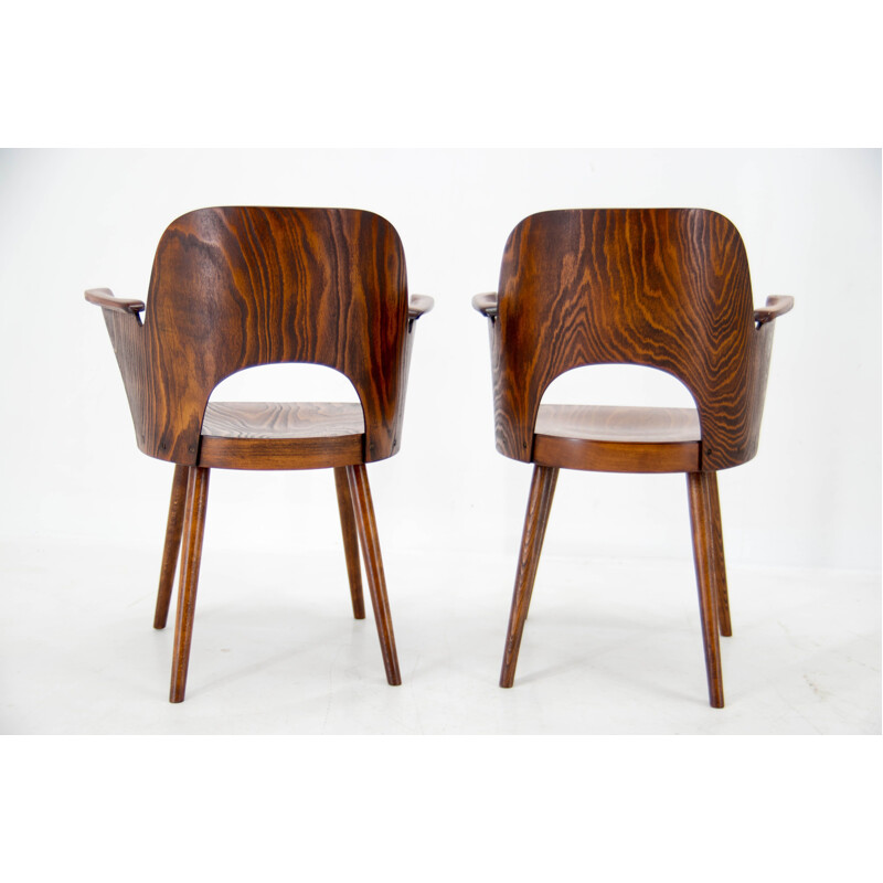 Pair of vintage armchairs by Oswald Haerdtl, 1950s