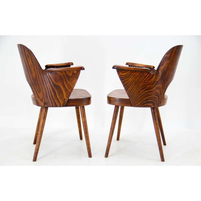 Pair of vintage armchairs by Oswald Haerdtl, 1950s