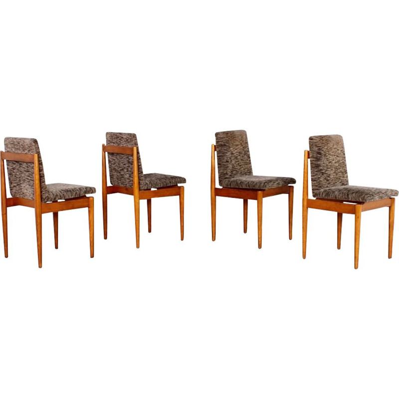 Set di 4 sedie vintage, 1960