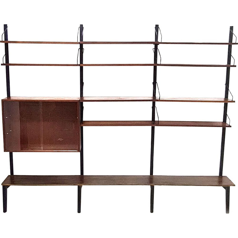 Vintage system wall unit by Poul Cadovius, Denmark 1960s