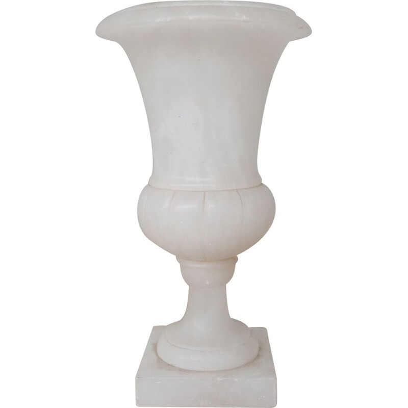 Vintage-Vase aus Alabaster, Frankreich 1950