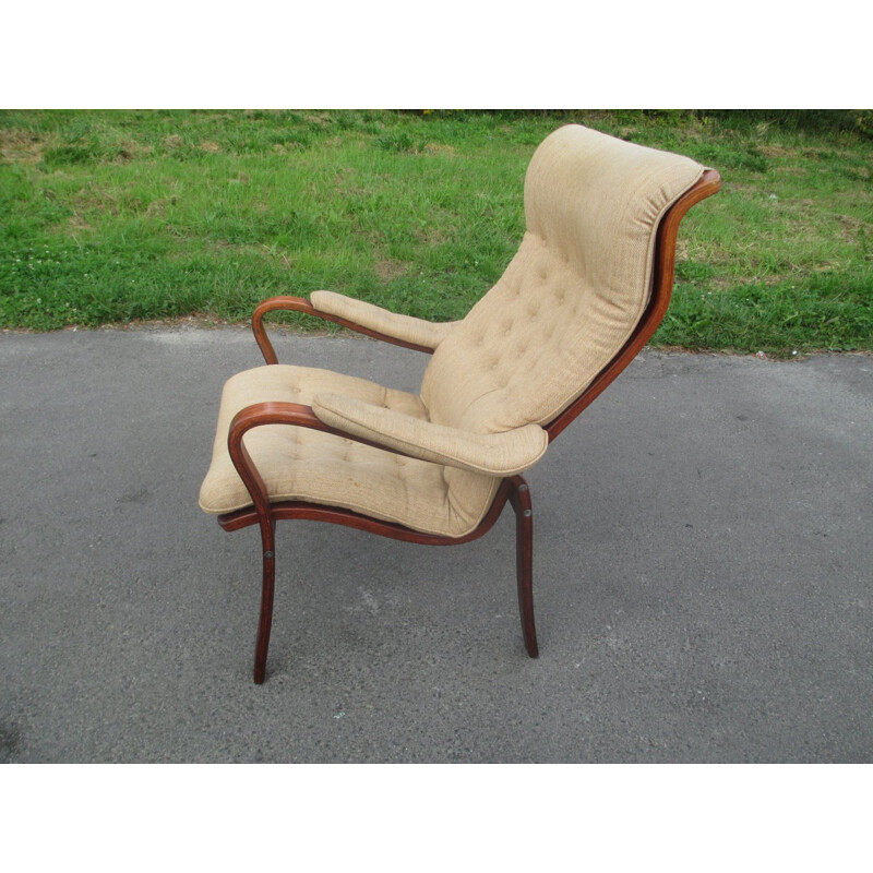 Vintage fauteuil, Zweden 1970