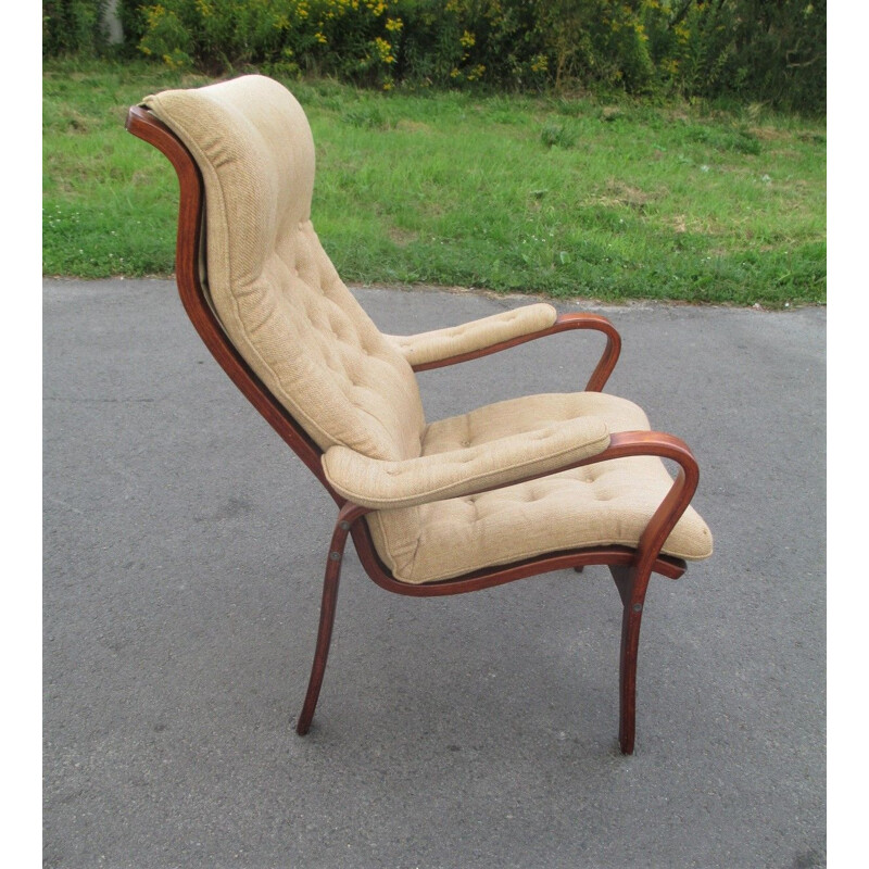 Vintage fauteuil, Zweden 1970