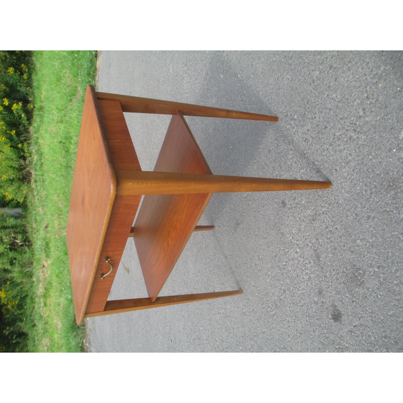 Mid century teak side table, 1950s