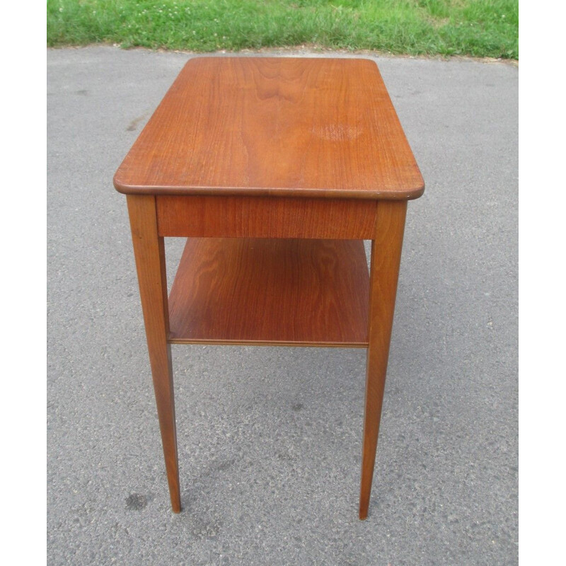 Mid century teak side table, 1950s