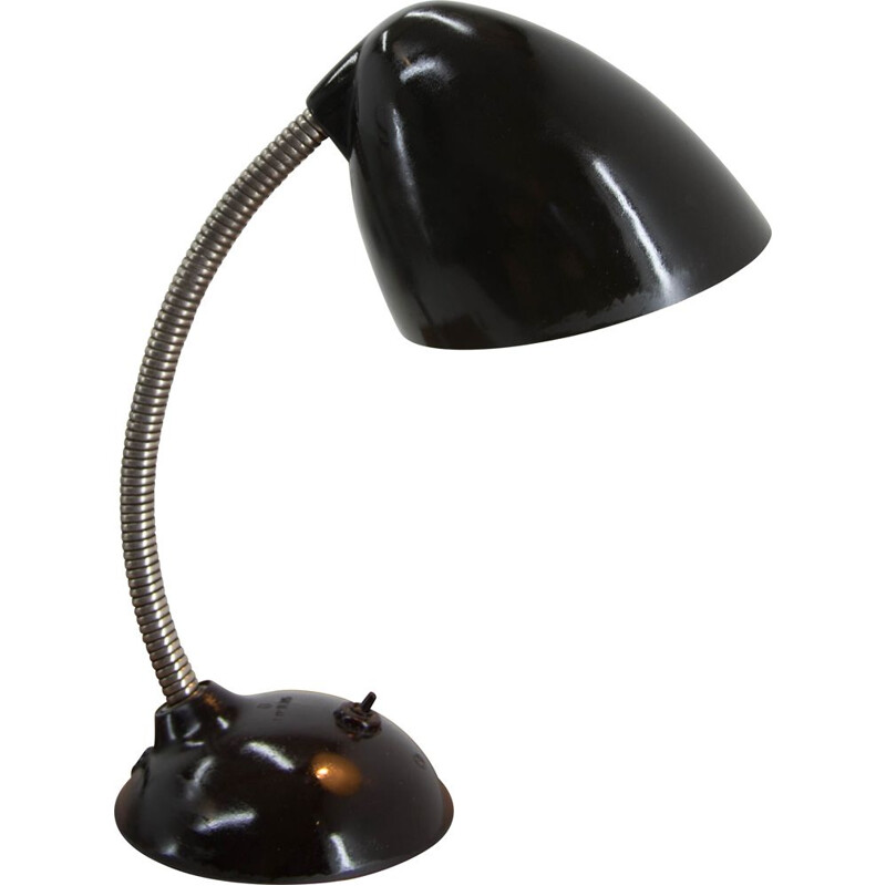 Vintage adjustable bakelite table lamp by Eric Kirkman Cole, 1950