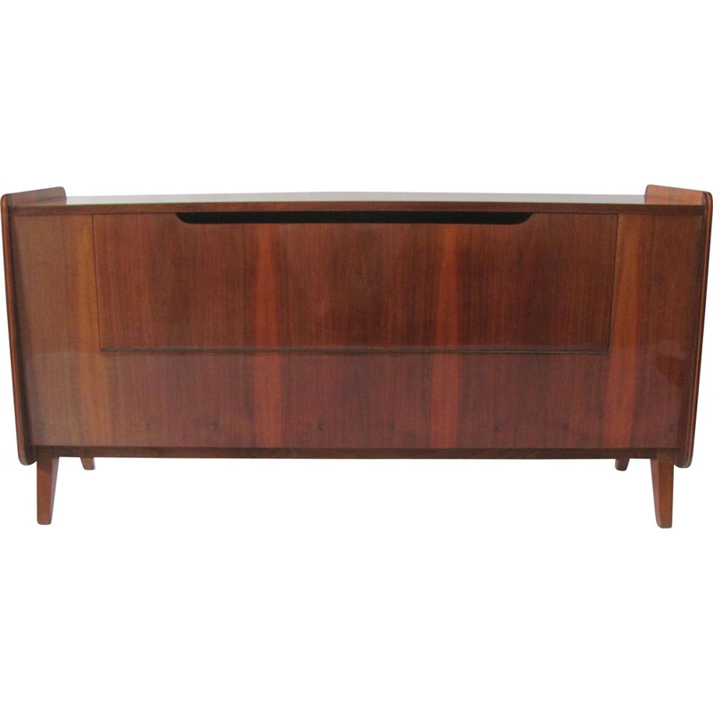 Vintage wooden sideboard by J. Jirák, Czechoslovakia 1970s