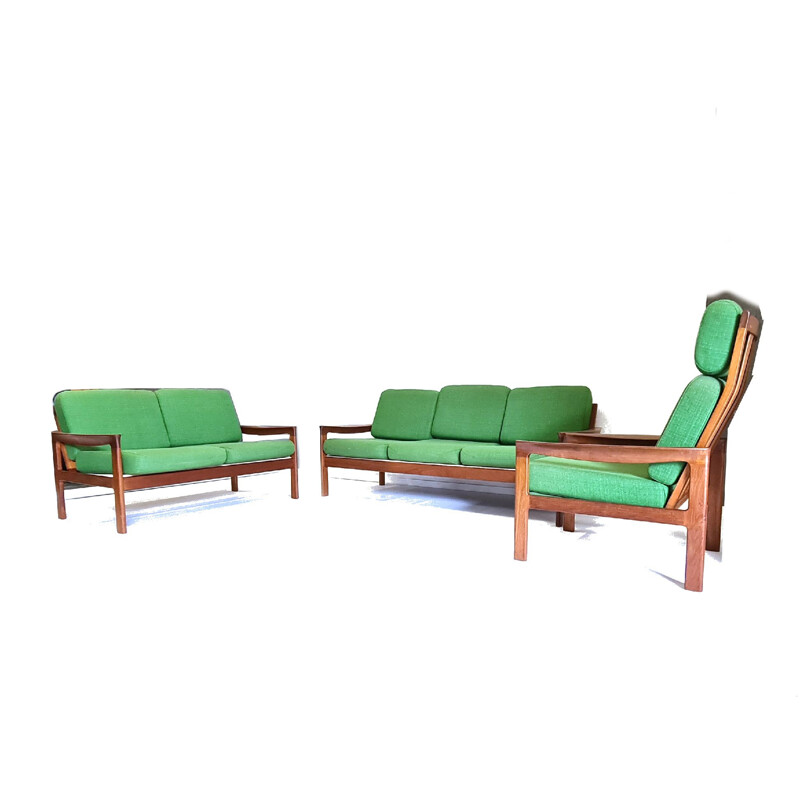 Vintage living room set by Arne Wahl Iversen for Comfort, Denmark 1960s