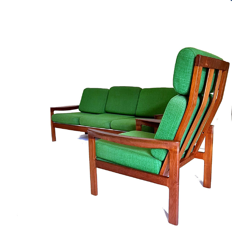 Vintage living room set by Arne Wahl Iversen for Comfort, Denmark 1960s