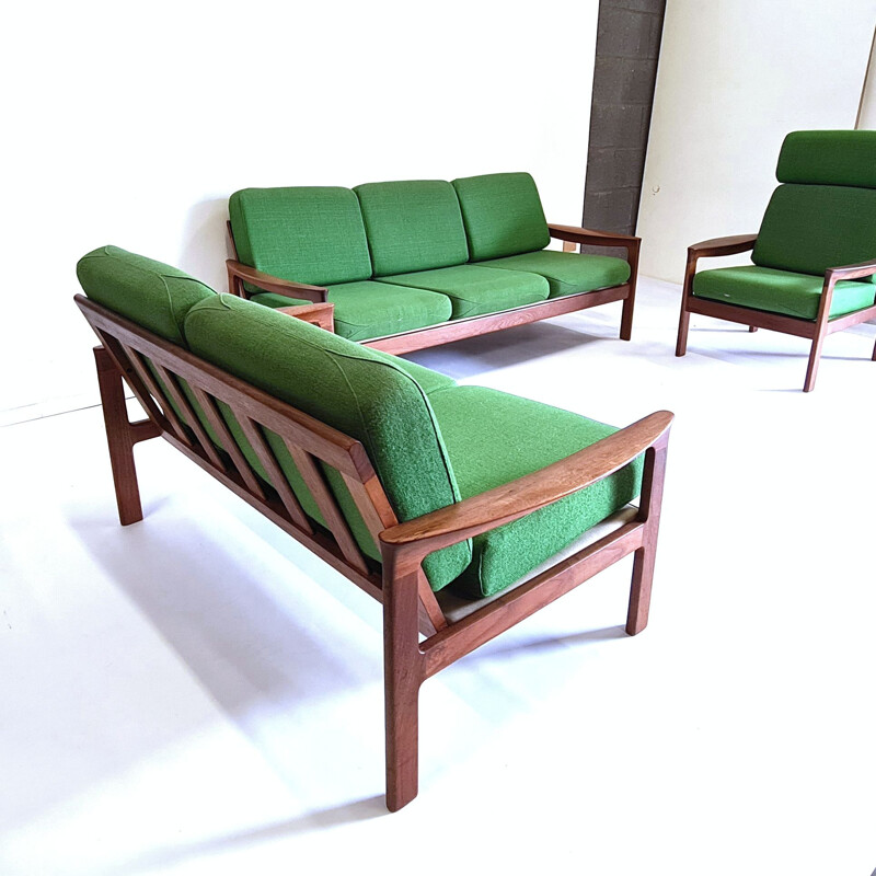 Vintage living room set by Arne Wahl Iversen for Comfort, Denmark 1960s