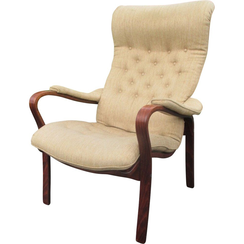 Vintage fauteuil, Zweden 1970