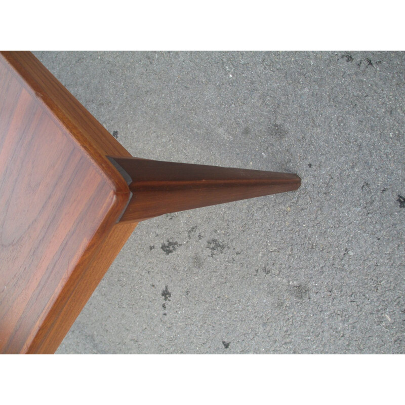 Mid century teak coffee table by Alberts Tibro, Sweden 1960s