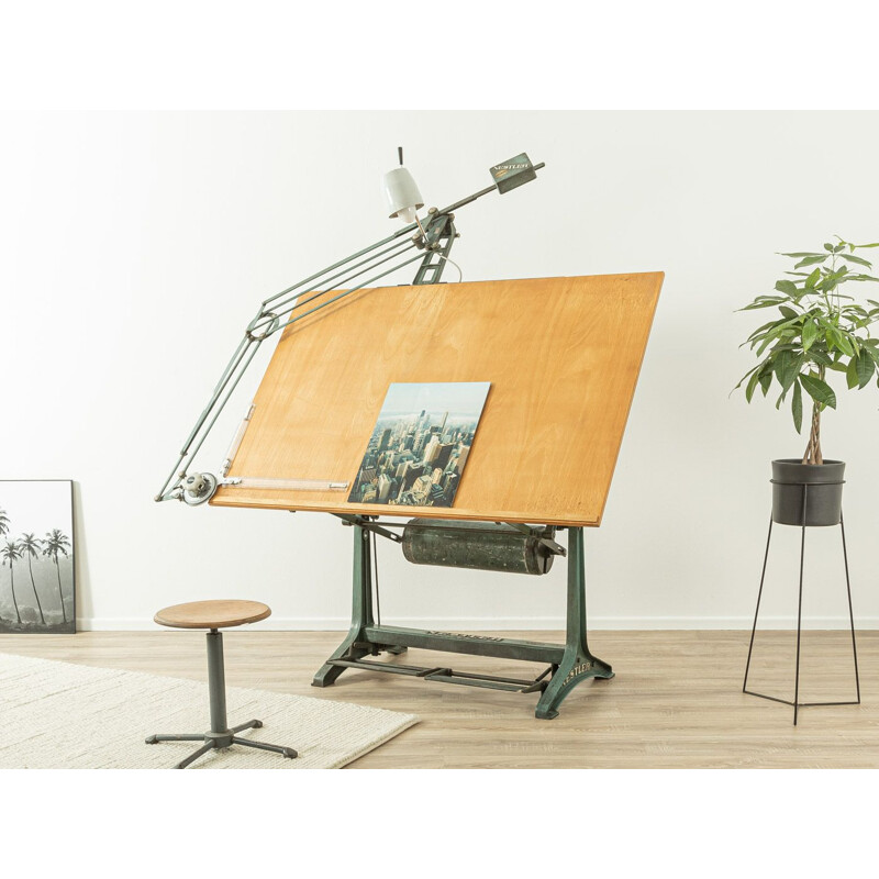 Vintage architect's drawing table for Nestler, 1950s