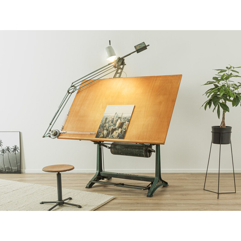 Vintage architect's drawing table for Nestler, 1950s