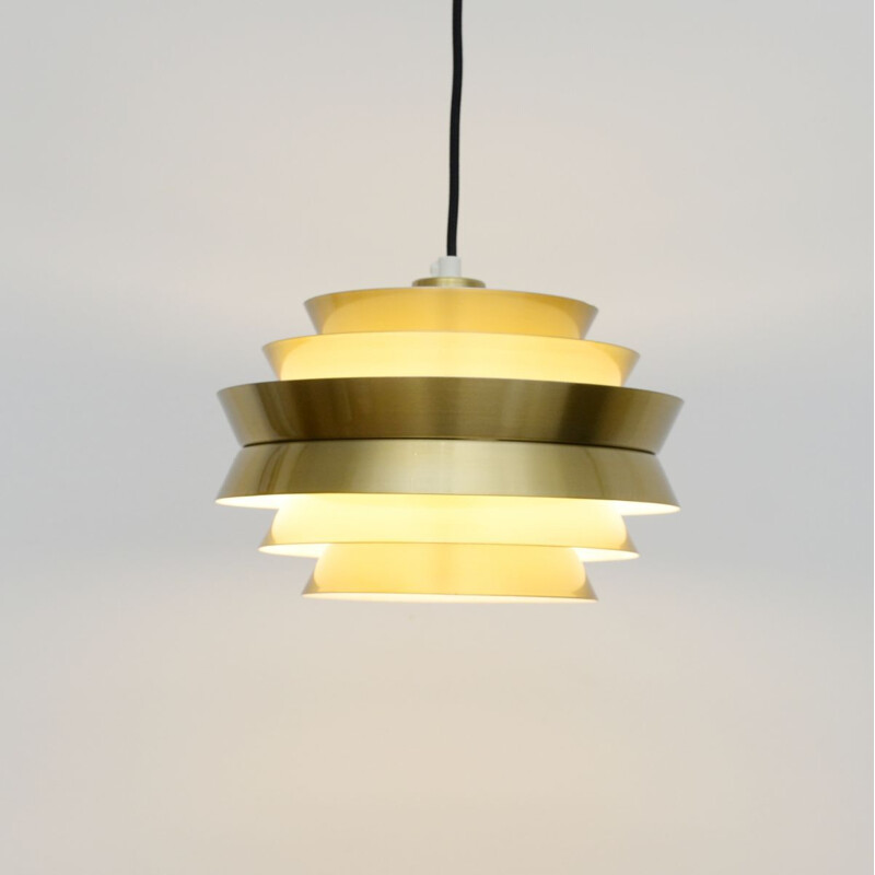 Vintage Trava pendant lamp by Carl Thore, Sweden 1960