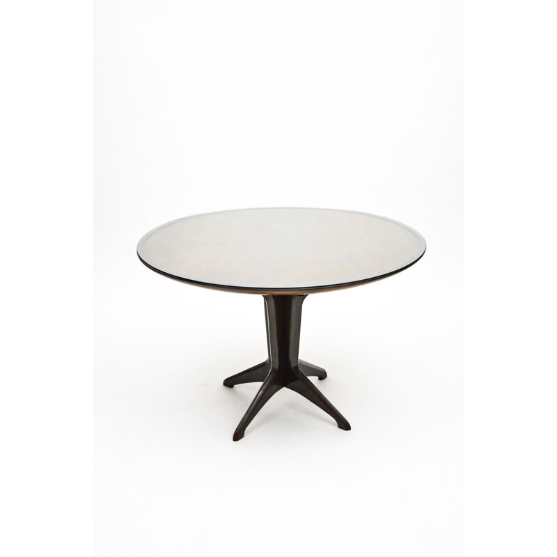 Table italienne vintage à rallonge en palissandre, 1950