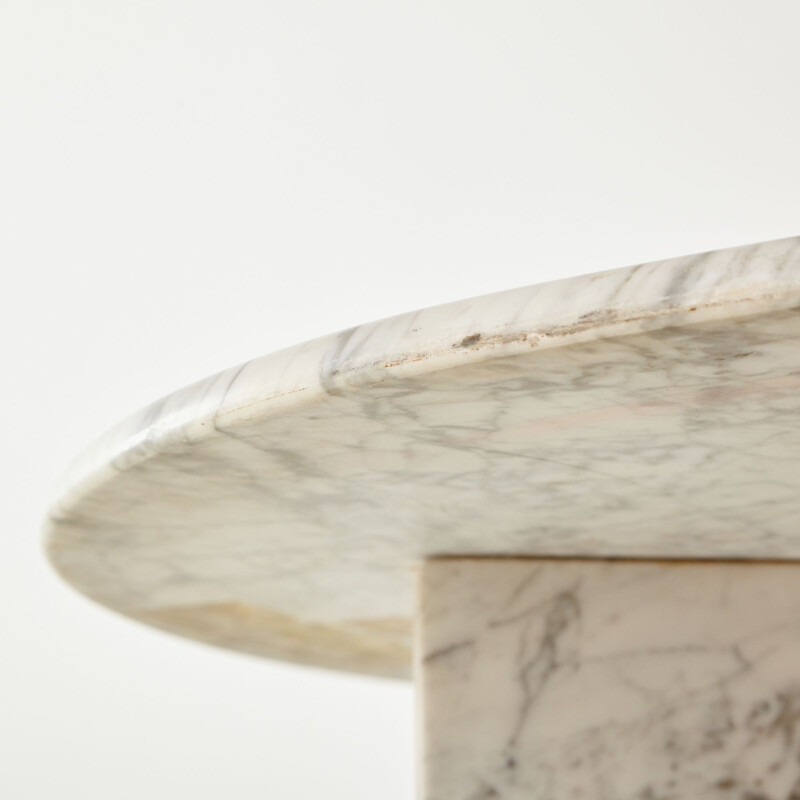 Table basse vintage en marbre