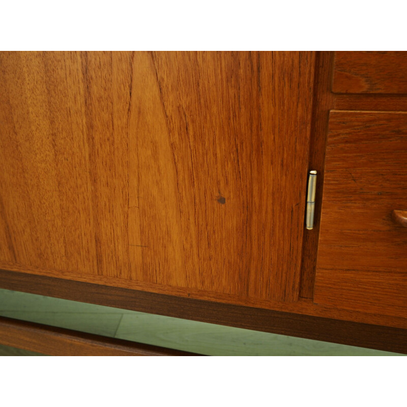 Vintage teak highboard, 1960-1970