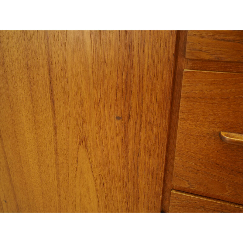 Vintage teak highboard, 1960-1970