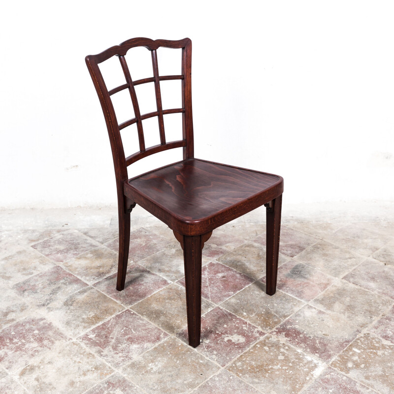 Pareja de sillas vintage A 562 de Otto Prutscher para Thonet, 1920