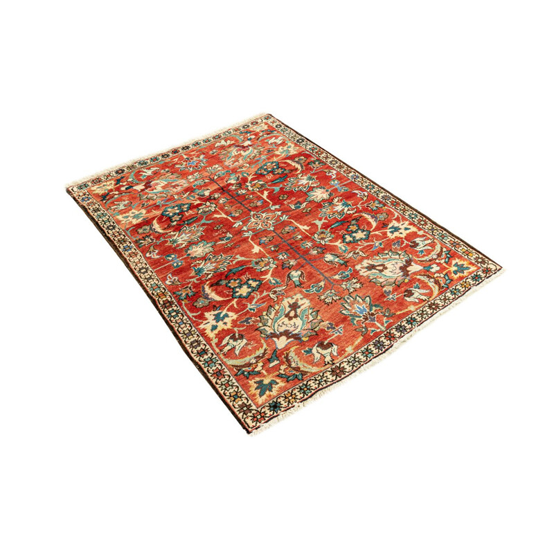 Tapis vintage en laine vierge Bachtiar, Iran 1960