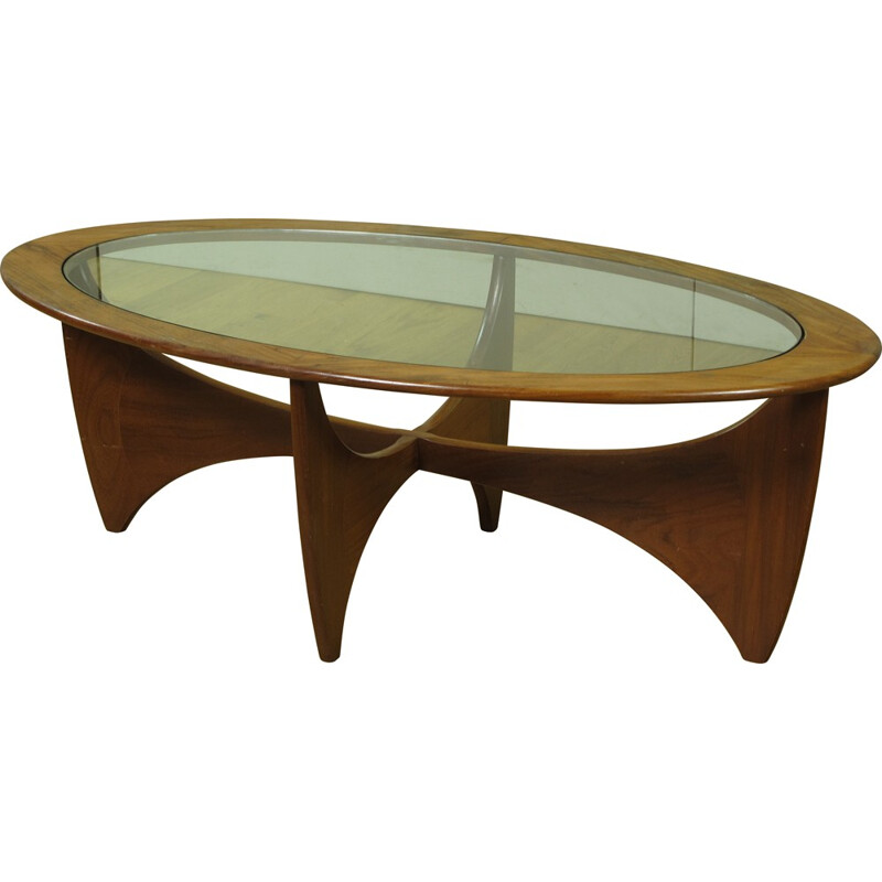 G Plan oval coffee table, Ib KOFOD-LARSEN - 1960s