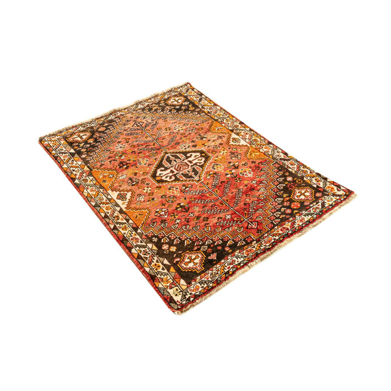 Vintage Bachtiar virgin wool rug, Iran 1960s