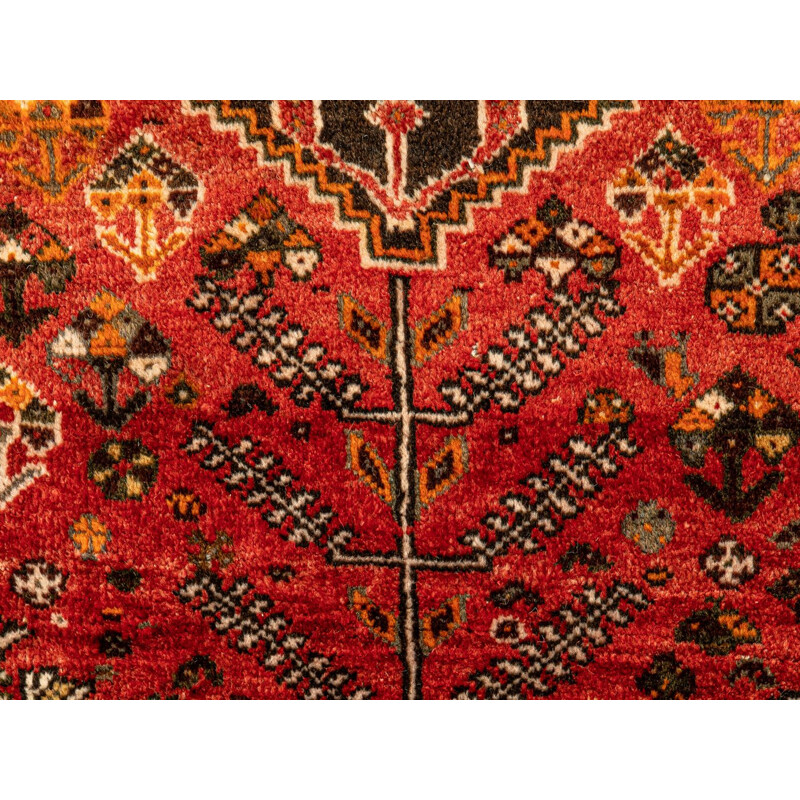 Vintage Bachtiar virgin wool rug, Iran 1960s