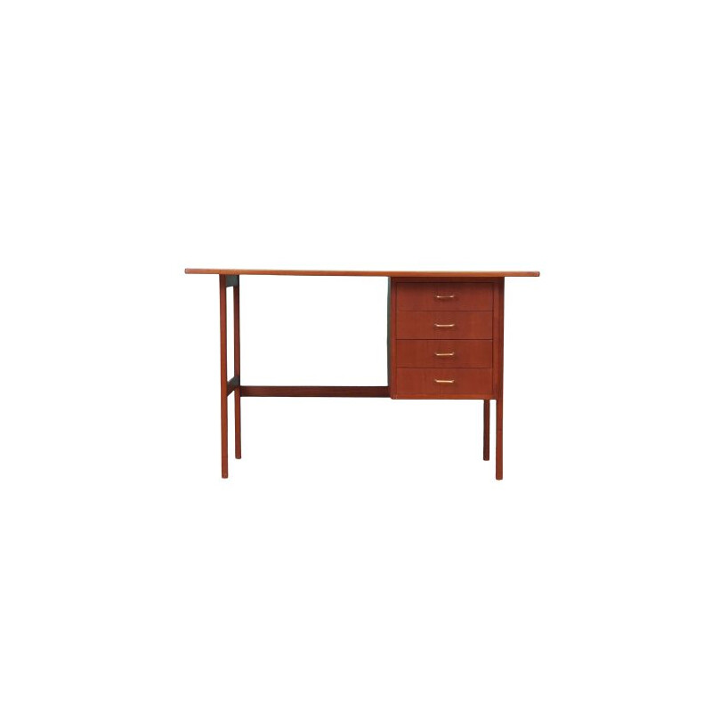 Teak vintage desk, Denmark 1970s