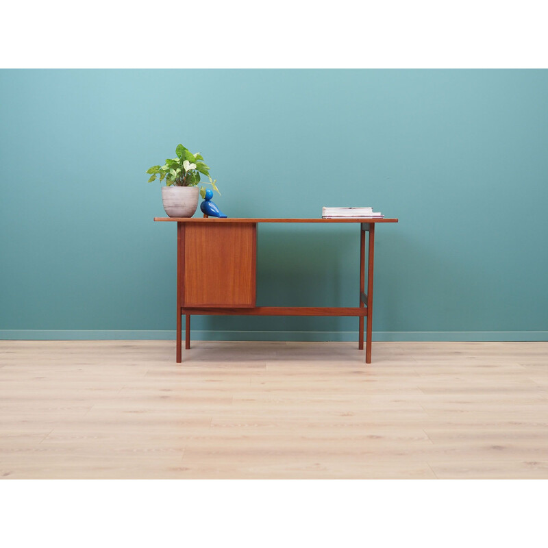 Teak vintage desk, Denmark 1970s