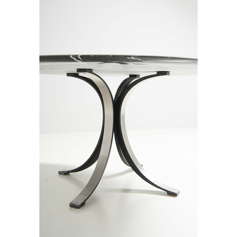 Vintage marble table by Osvaldo Borsani for Tecno, Italy 1960