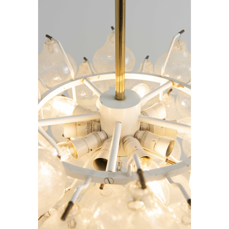 Vintage "Tulipan" chandelier by T. J. Kalmar, Austria 1960s