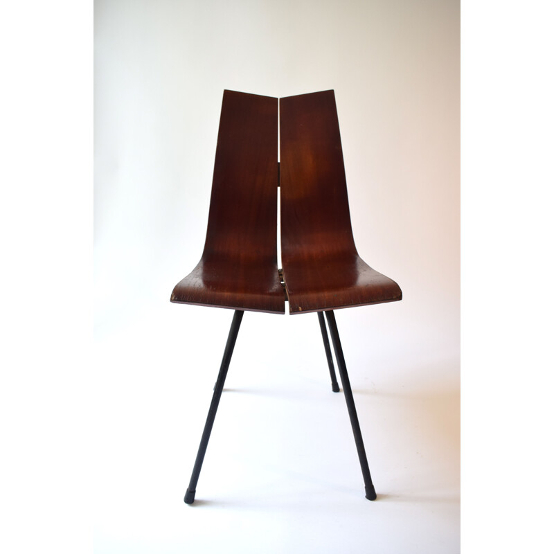GA vintage stoel van Hans Bellmann voor Horgen Glarus, 1950