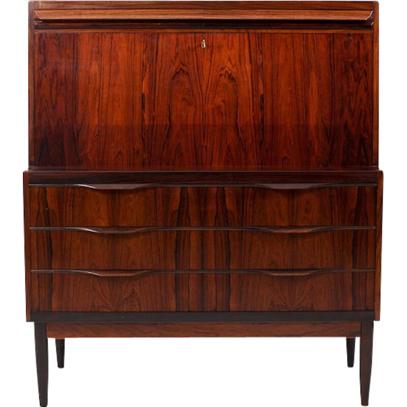 Vintage secretary by Erling Torvits for Klim Møbelfabrik, Denmark 1960