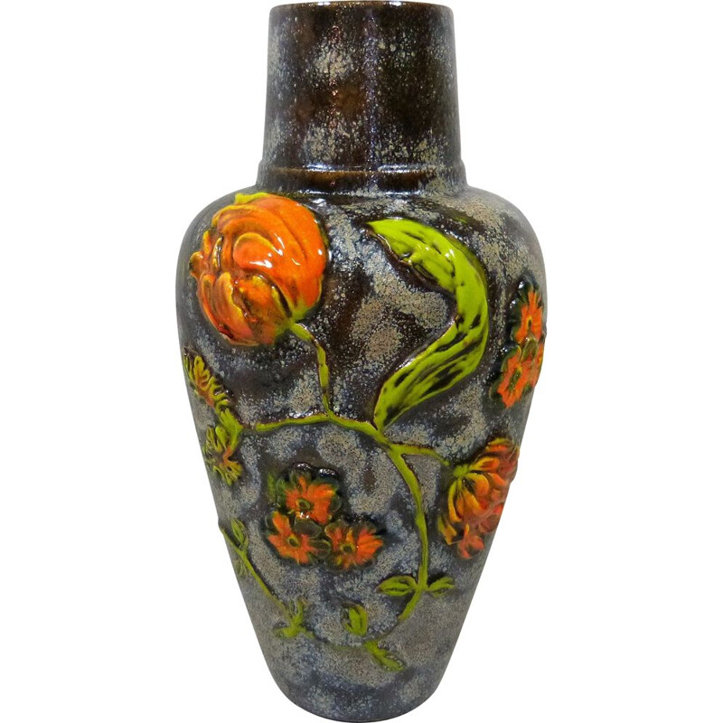 Vase vintage en poterie,