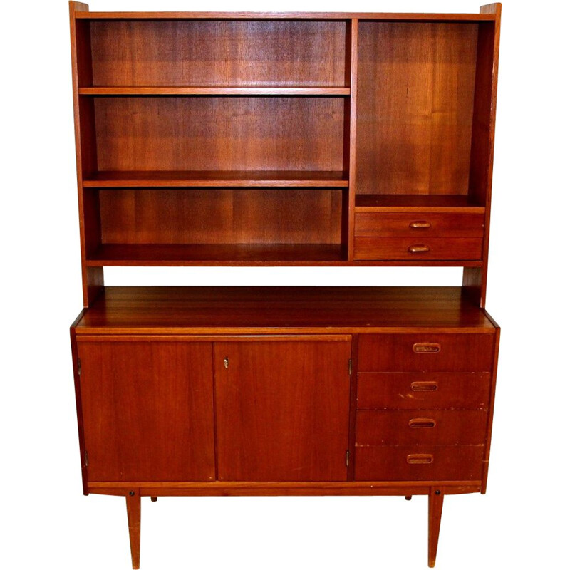 Vintage secretary in teak, Sweden 1960